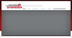 Desktop Screenshot of amazingentrepreneurcontest.com