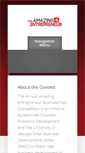 Mobile Screenshot of amazingentrepreneurcontest.com